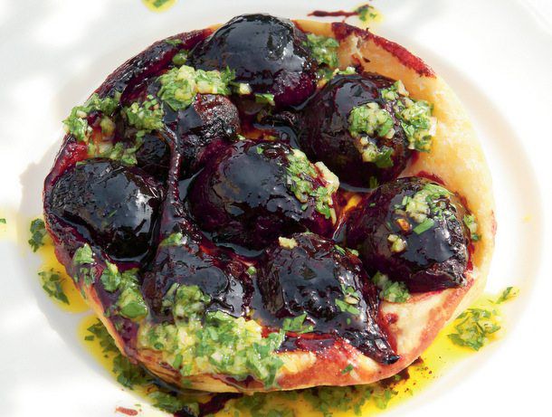 Baby Beet Tarte Tatin from 'River Cottage Veg' Image