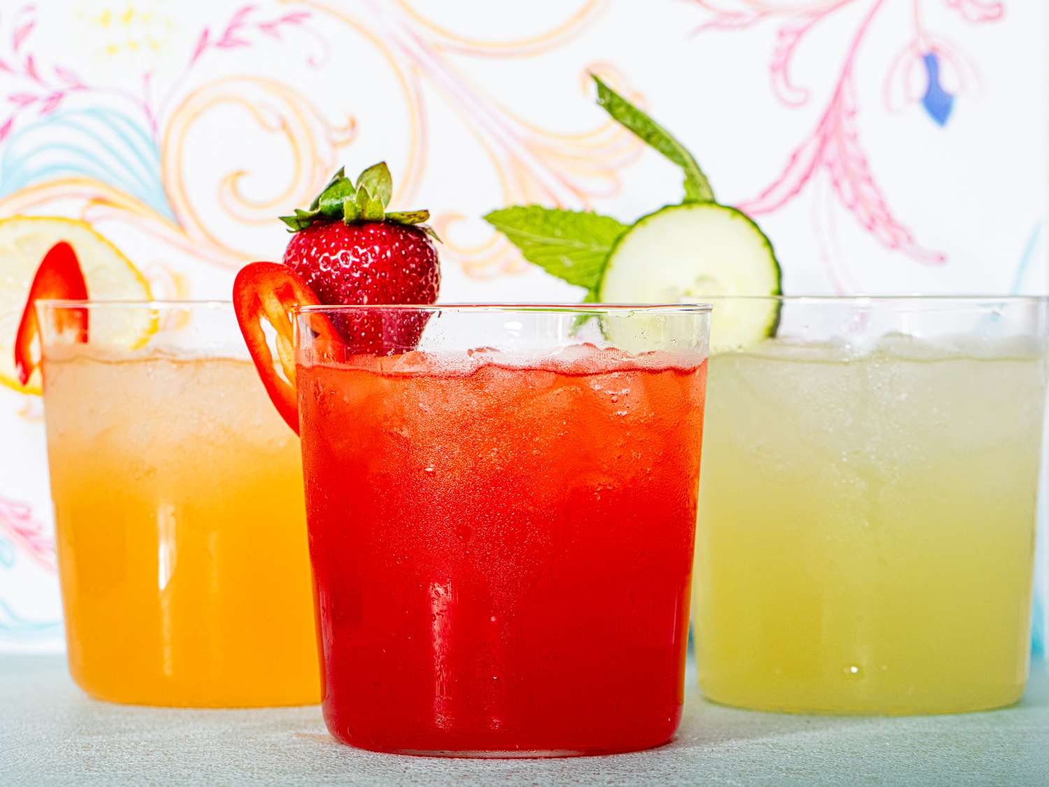 Spicy Strawberry Lemonade Recipe Image