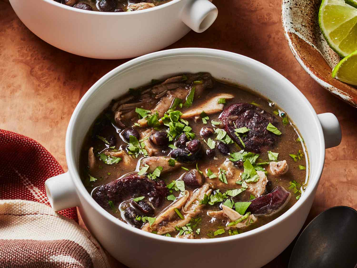 Quick and Easy Pressure Cooker Chicken and Black Bean Stew Recipe Image