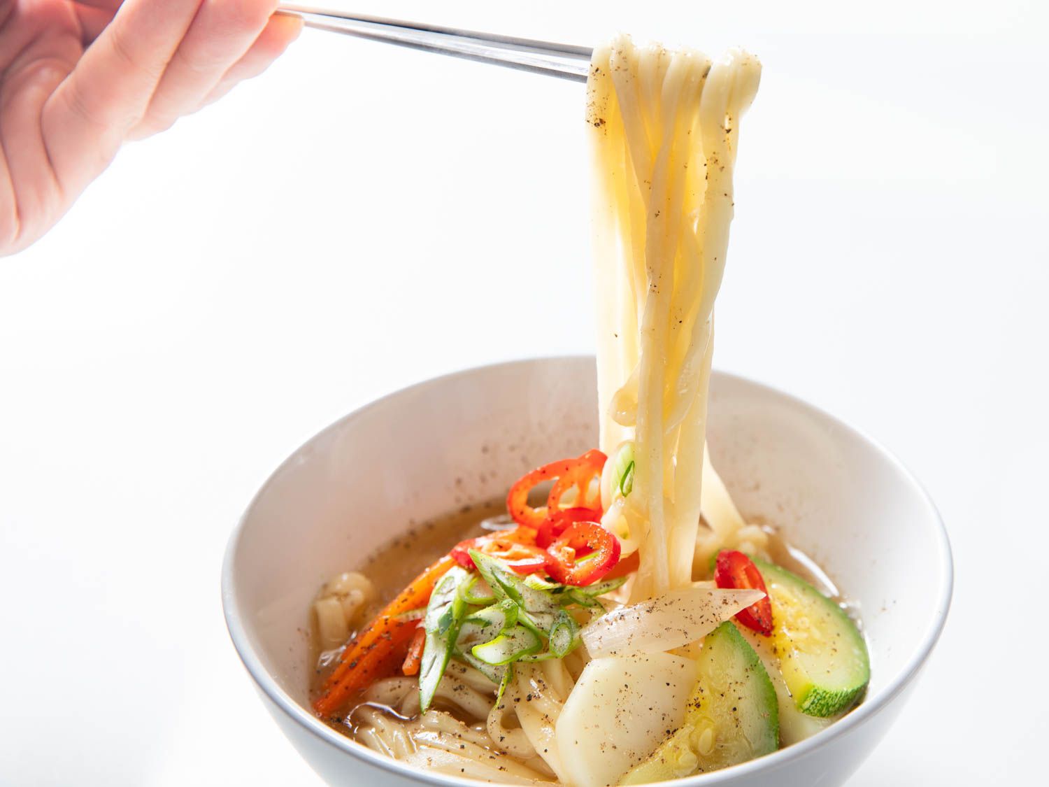 Korean Anchovy Knife-Cut Noodle Soup (<em>Myeolchi Kal Guksu</em>) Recipe Image