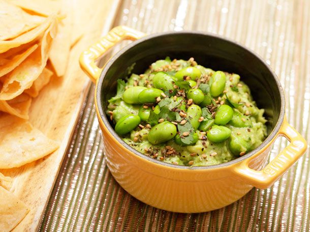 Guacamole With Edamame and Sesame Recipe Image