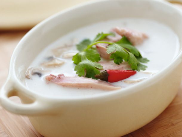 Chicken Coconut Soup (Tom Kah Gai) From 'Everyday Thai Cooking' Image