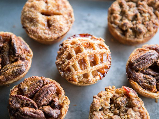 Apple Lattice Mini Pies Recipe Image