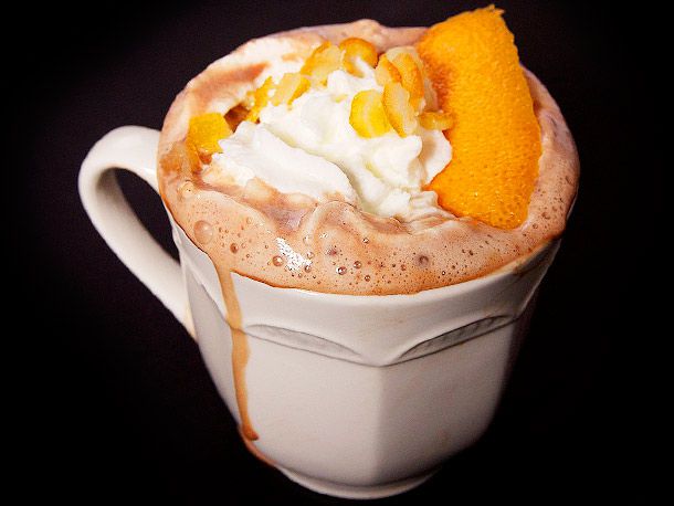 Orange Pisco Hot Chocolate Recipe Image