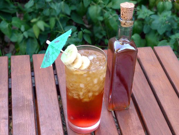 DIY Banana Liqueur Recipe Image