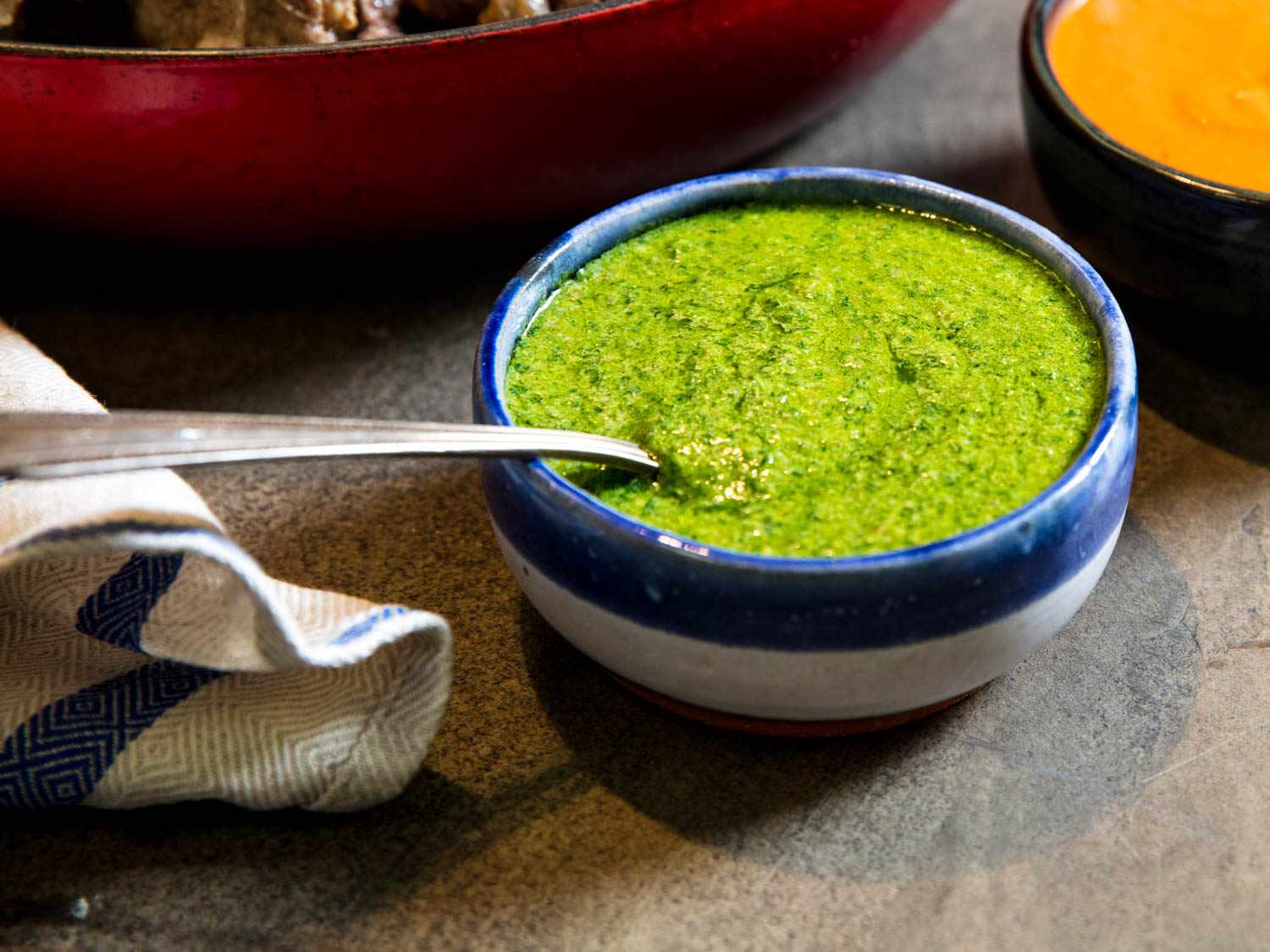 Italian Salsa Verde With Parsley and Capers Recipe Image