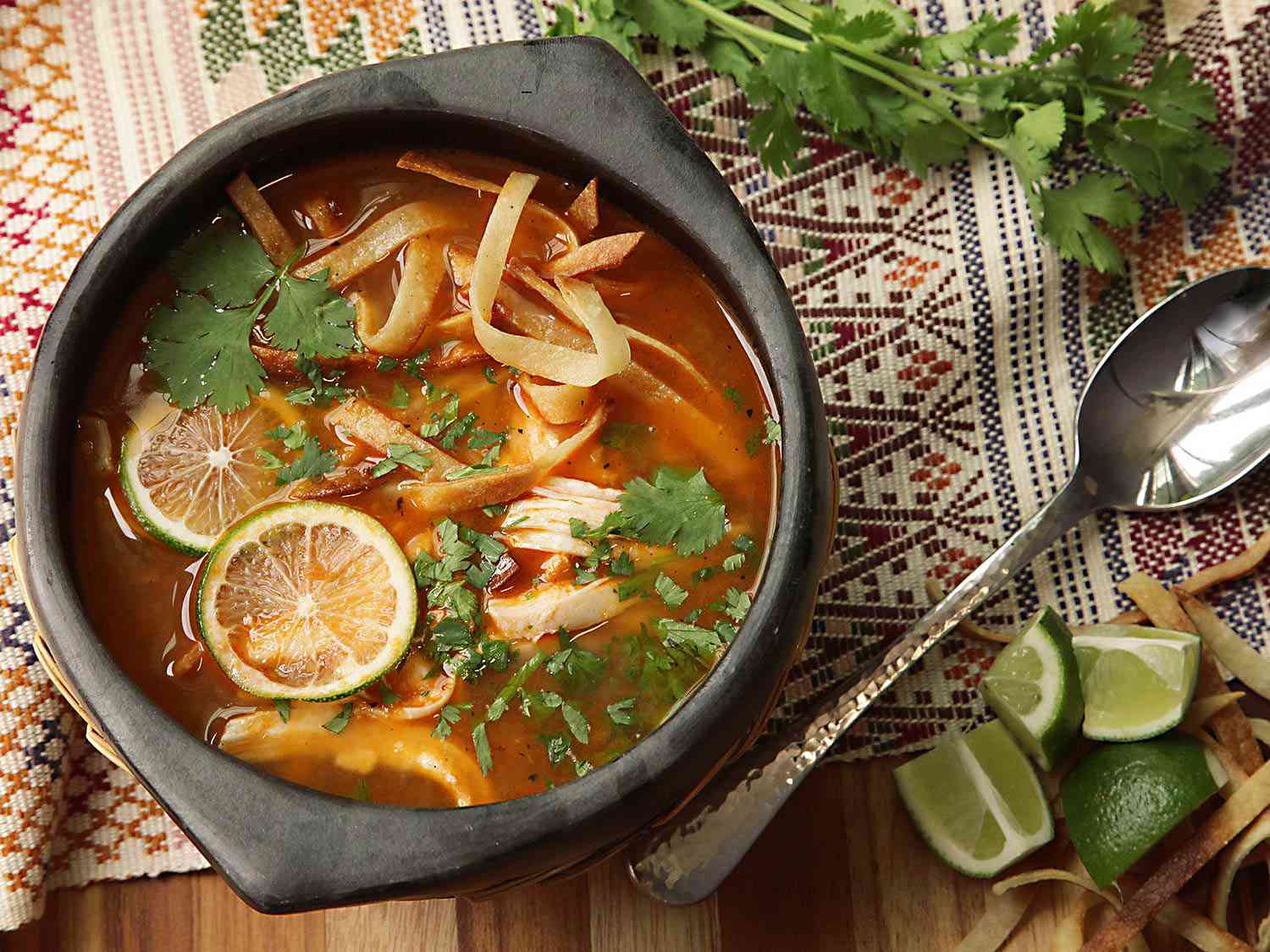 Sopa de Lima (Yucatán-Style Lime Soup) Recipe Image