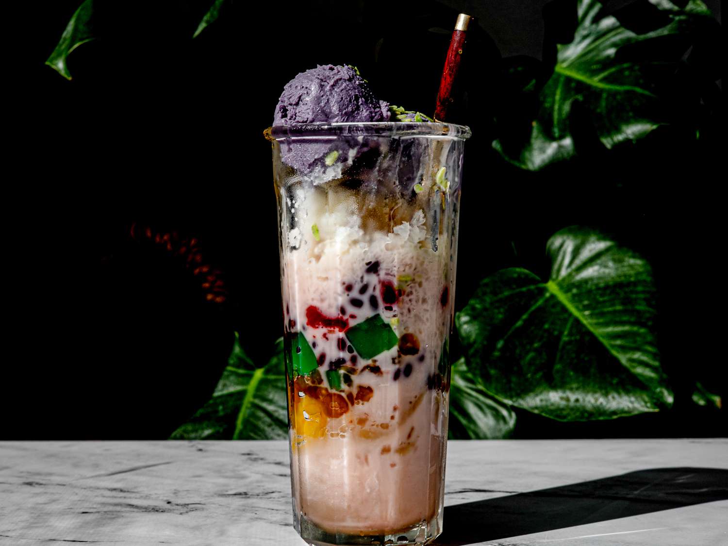 Halo-Halo (Filipino Shaved Ice Dessert) Recipe Image