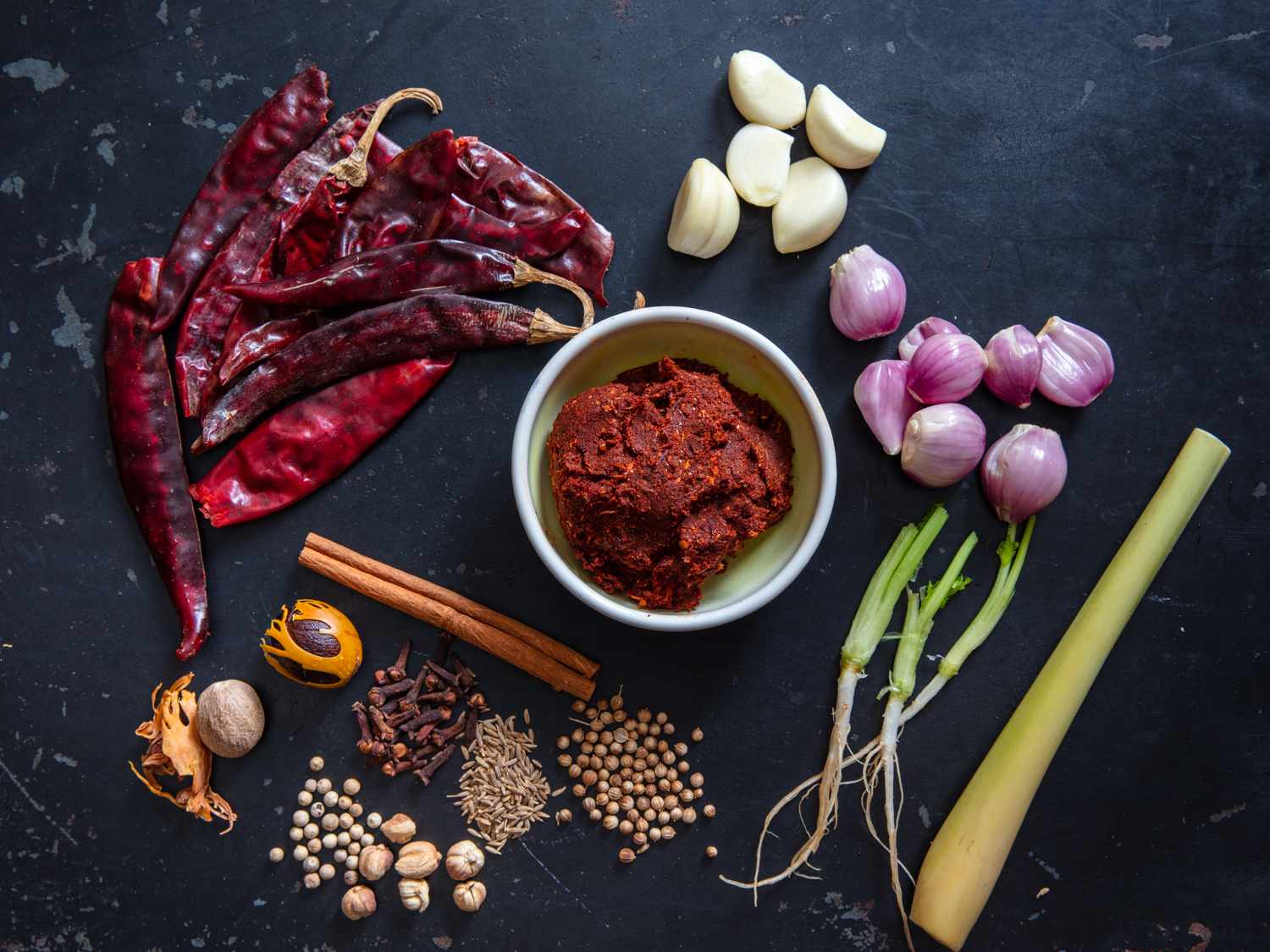 Prik Gaeng Massaman (Thai Massaman Curry Paste) Recipe Image