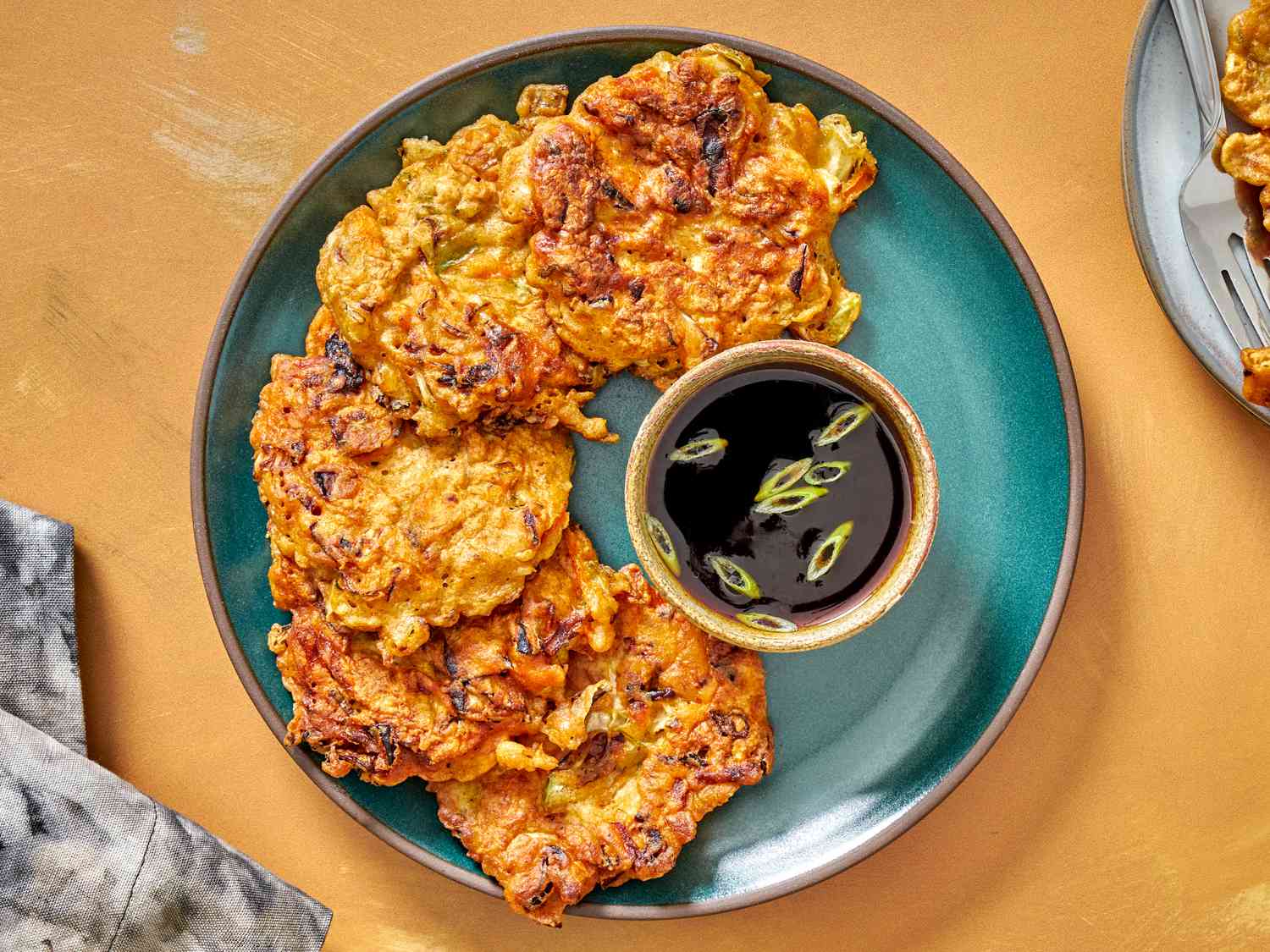 Easy Vegetable Pancakes Recipe Image