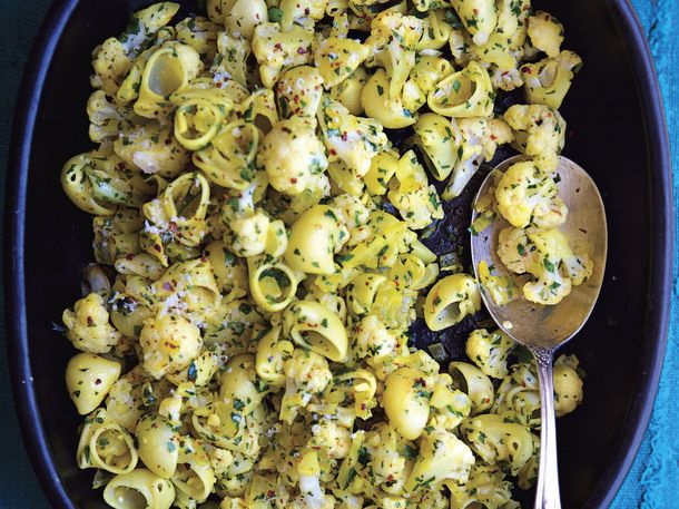 Deborah Madison's Cauliflower with Saffron, Pepper Flakes, Plenty of Parsley, and Pasta Image