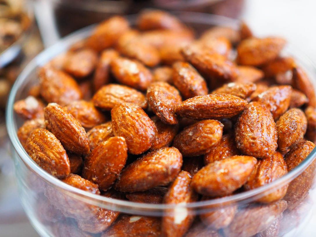 Smoky Candied Almonds Recipe Image