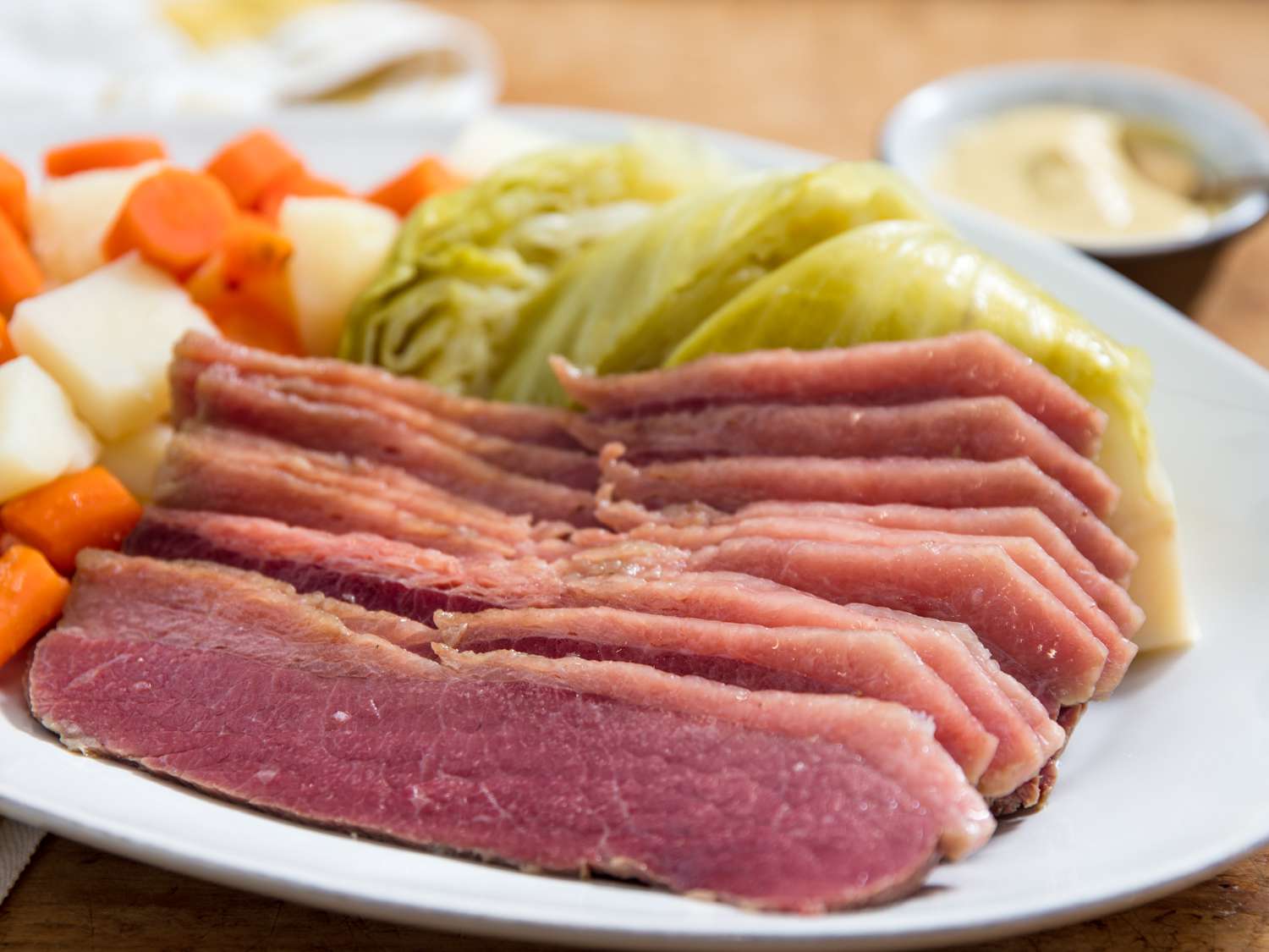 Corned Beef Brisket, Potatoes, Cabbage, and Carrots for St. Patrick's Day Recipe Image