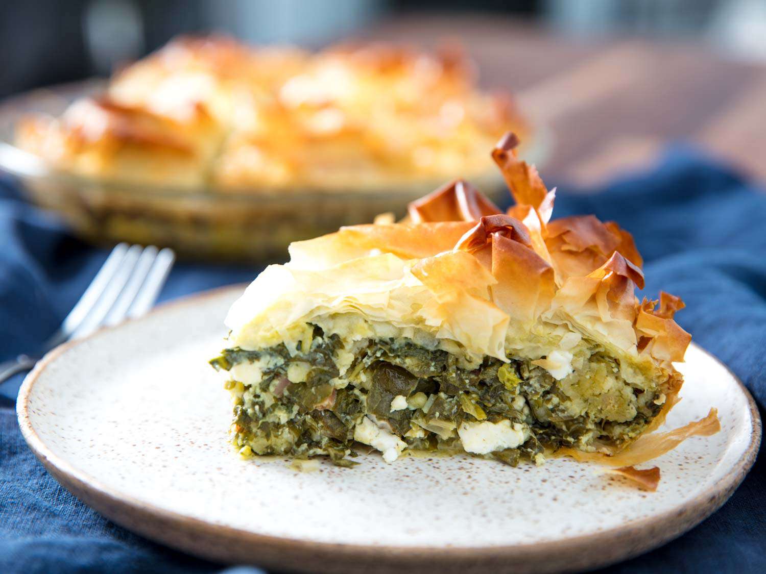 Spanakopita (Greek Savory Greens Pie) Recipe Image