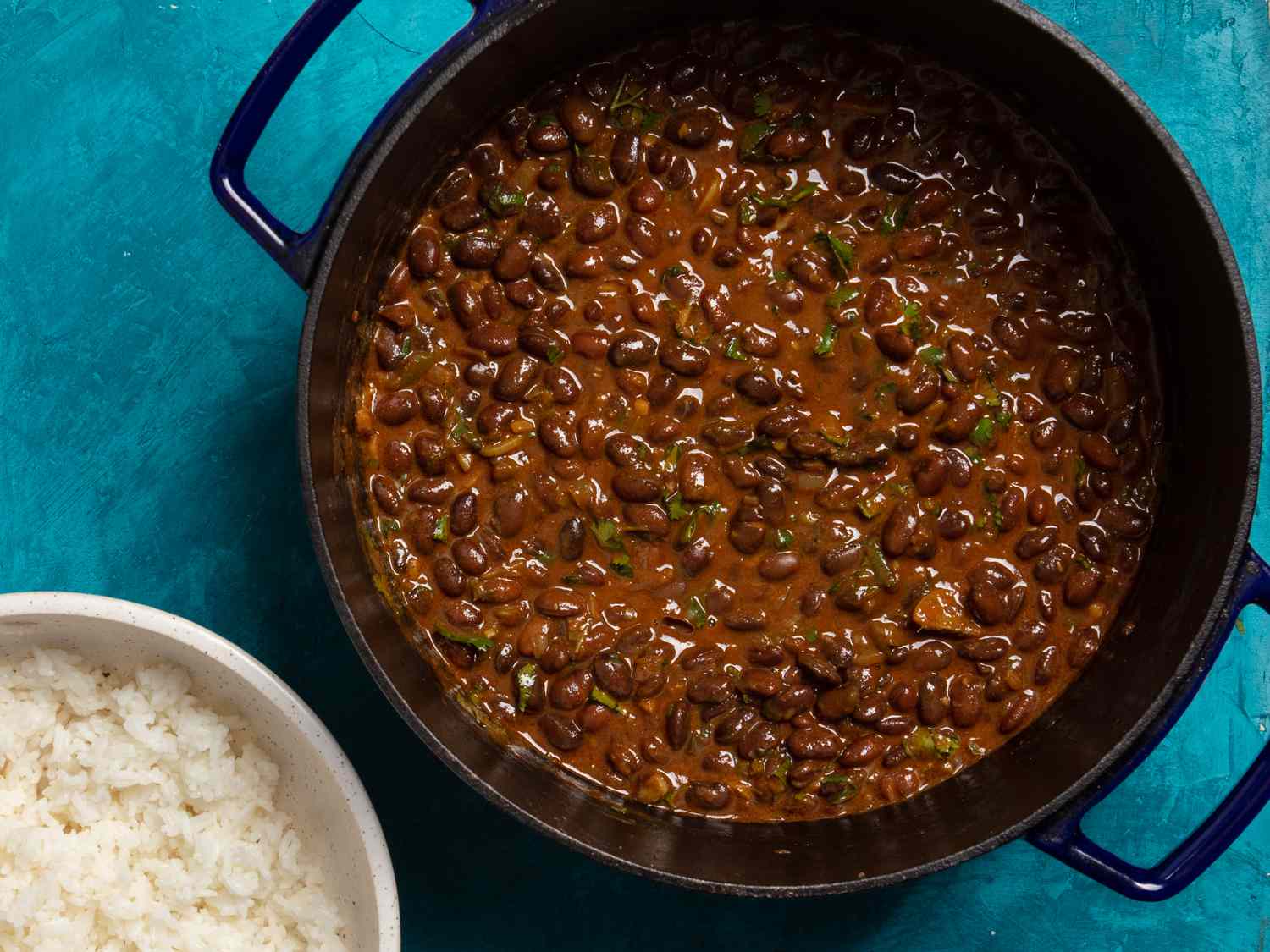Njahi (Kenyan Black Beans) in Coconut Sauce Recipe Image