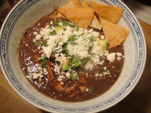 Rick Bayless's Black Bean Soup Recipe | Cook the Book Image