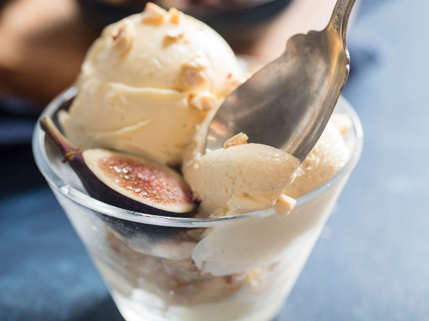 Hazelnut Mascarpone Ice Cream Recipe Image
