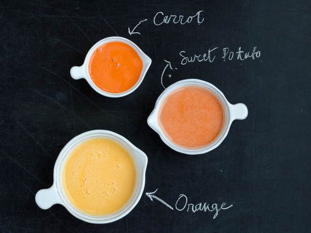 Orange Sweet Potato Juice Recipe Image