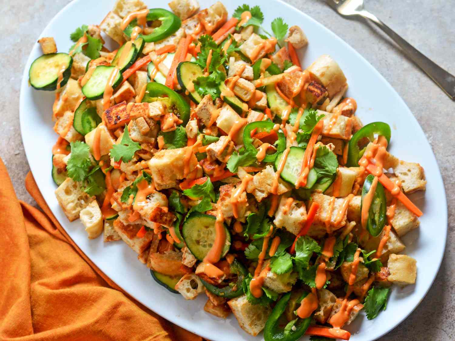 Banh Mi Panzanella Recipe Image