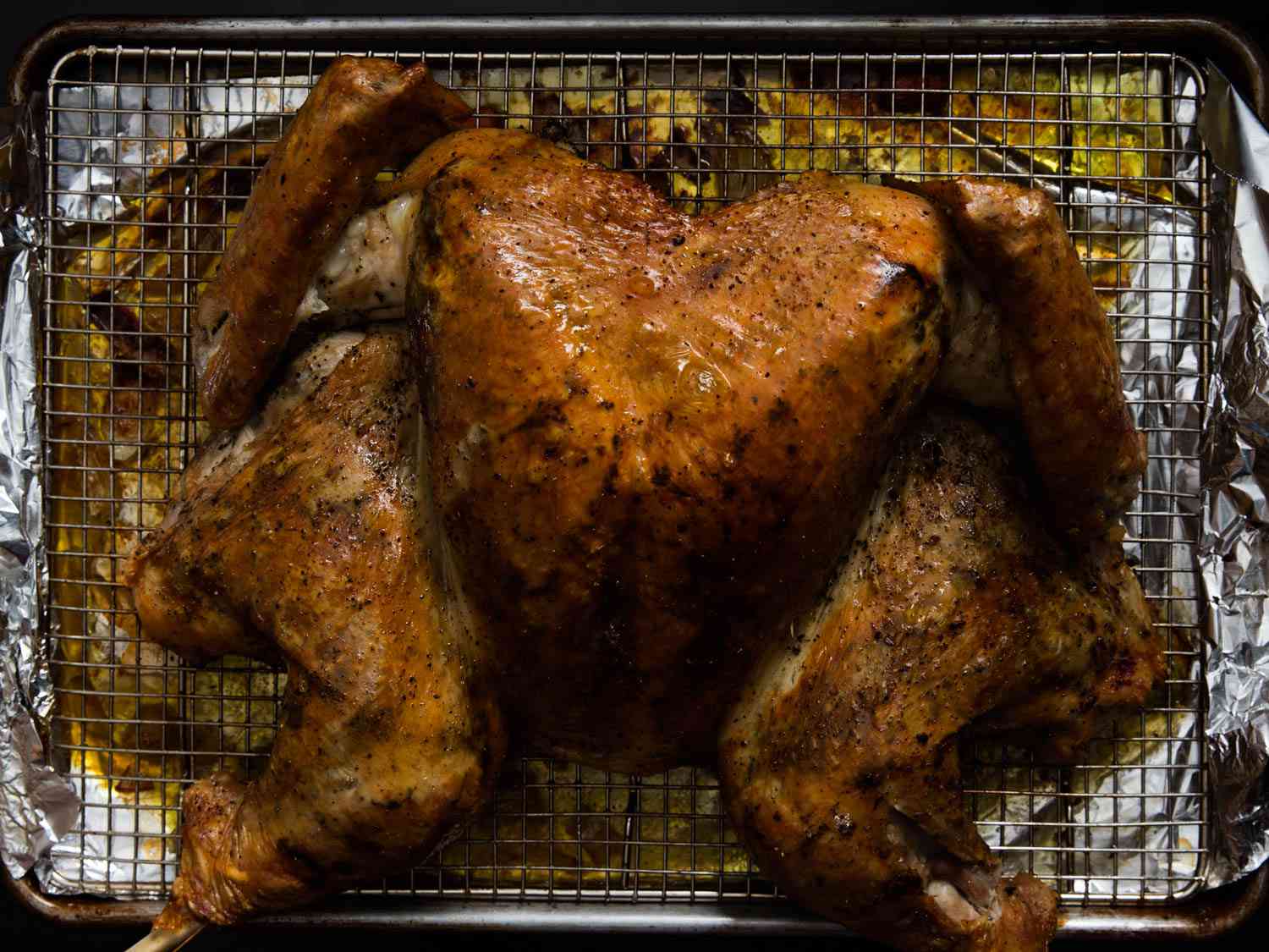 Porchetta-Flavored Spatchcocked Turkey Recipe Image