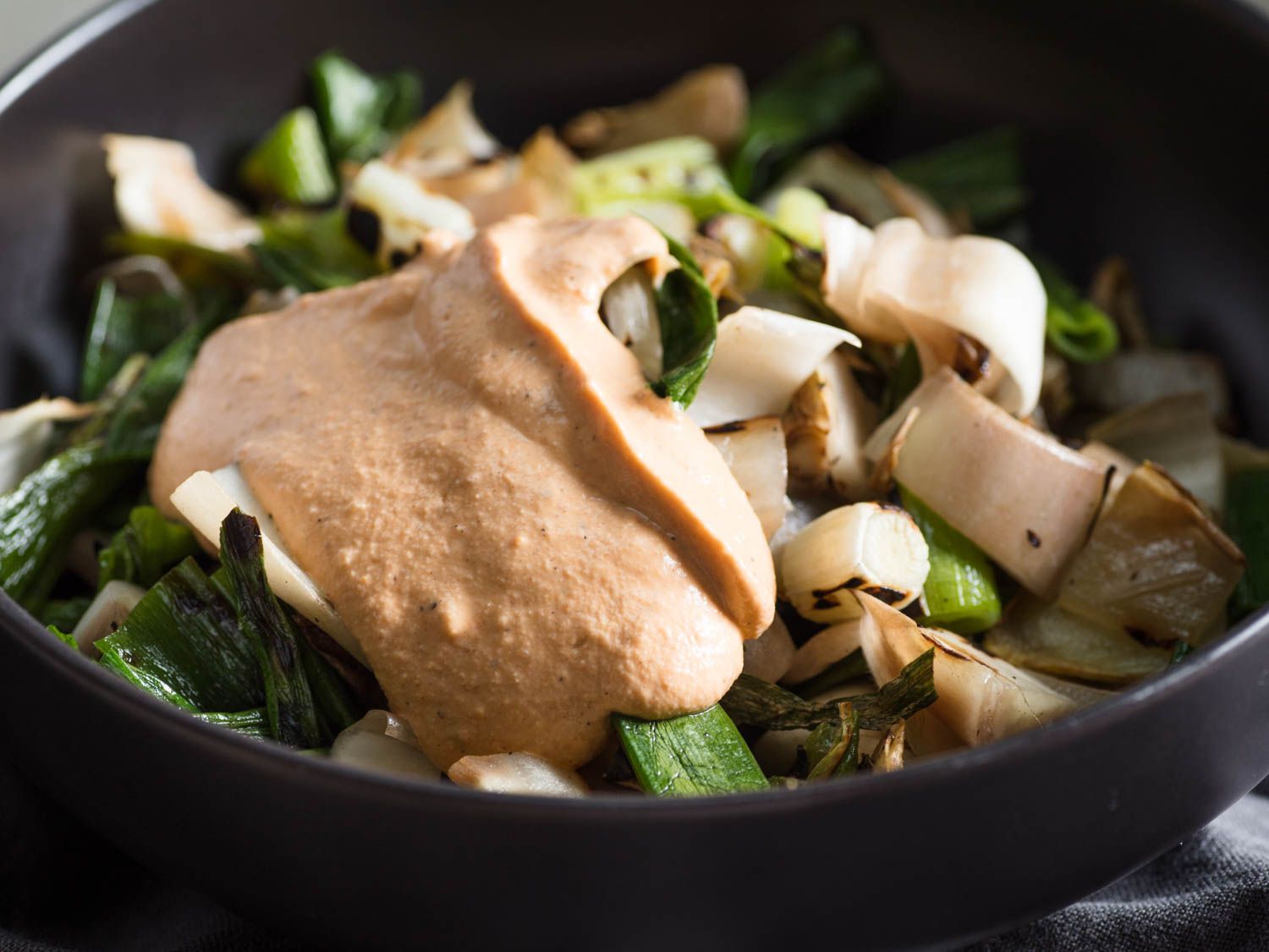 Catalonian-Inspired Grilled Vegetable Salad (Xató) Recipe Image