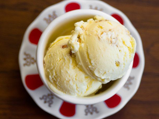 Buttered Popcorn Ice Cream Recipe Image