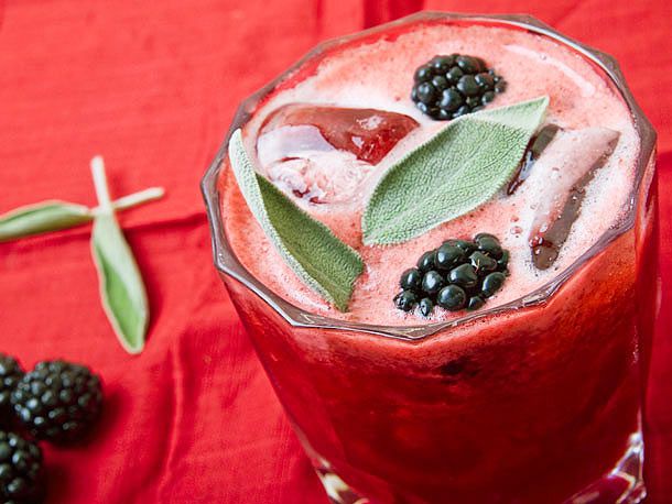 Blackberry-Sage Lemonade Recipe Image