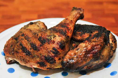 Butterflied Herb Chicken Recipe | Grilling Image