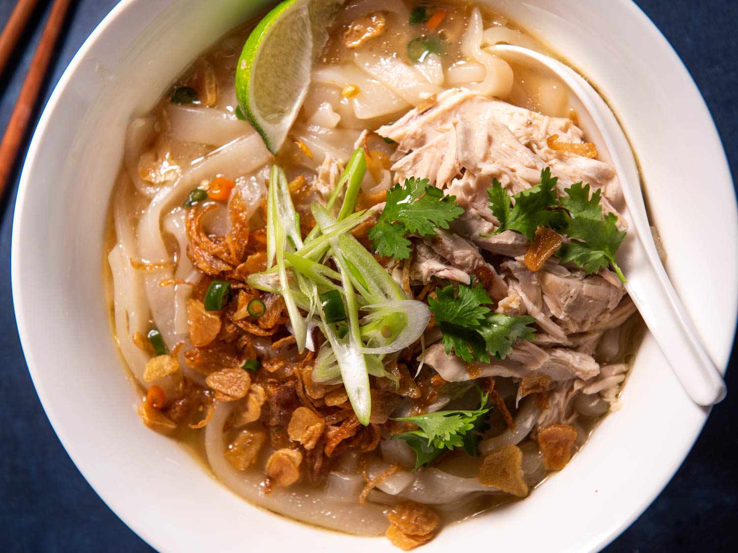 Khao Piak Sen (Lao Chicken Noodle Soup) Recipe Image