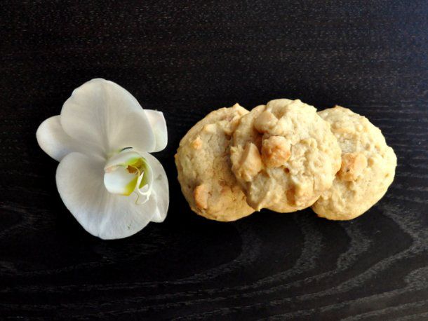 Macadamia Cream Cheese Cookies Recipe Image