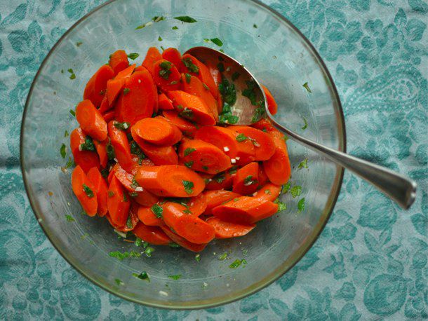 Marinated Carrots with Mint Recipe Image