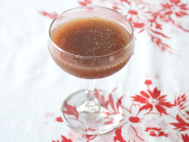Roasted Fig Cocktail Recipe Image