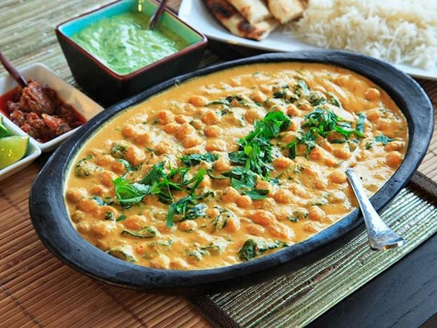 Chickpea, Coconut, and Cashew Curry Recipe Image