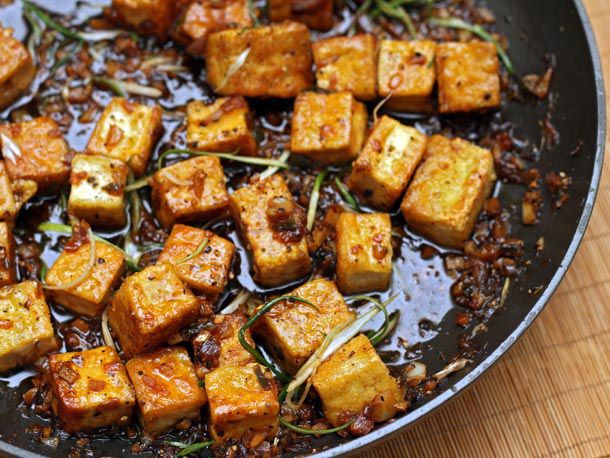Black Pepper Tofu Recipe Image
