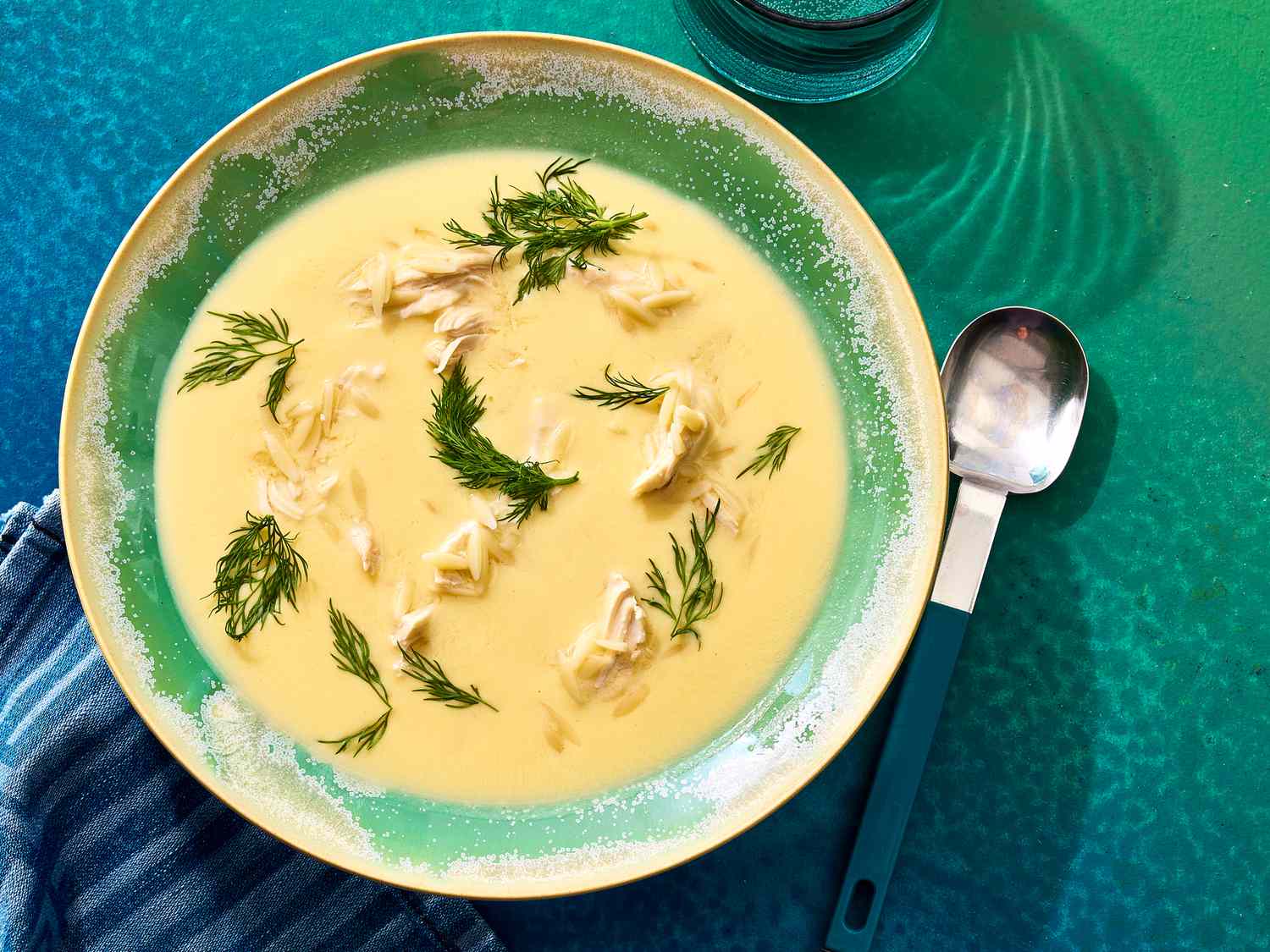 Avgolemono Soup (Greek Lemon-Egg Chicken Soup) Recipe Image