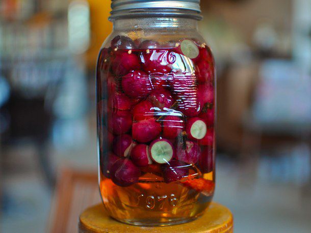 Pickled Red Grapes Recipe Image
