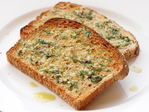Vegan: Breakfast Garlic Toast Recipe Image