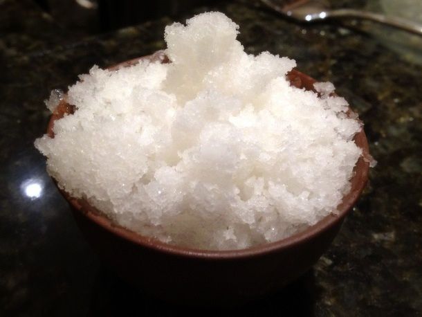 Green Coconut and Grapefruit Shaved Ice Recipe Image