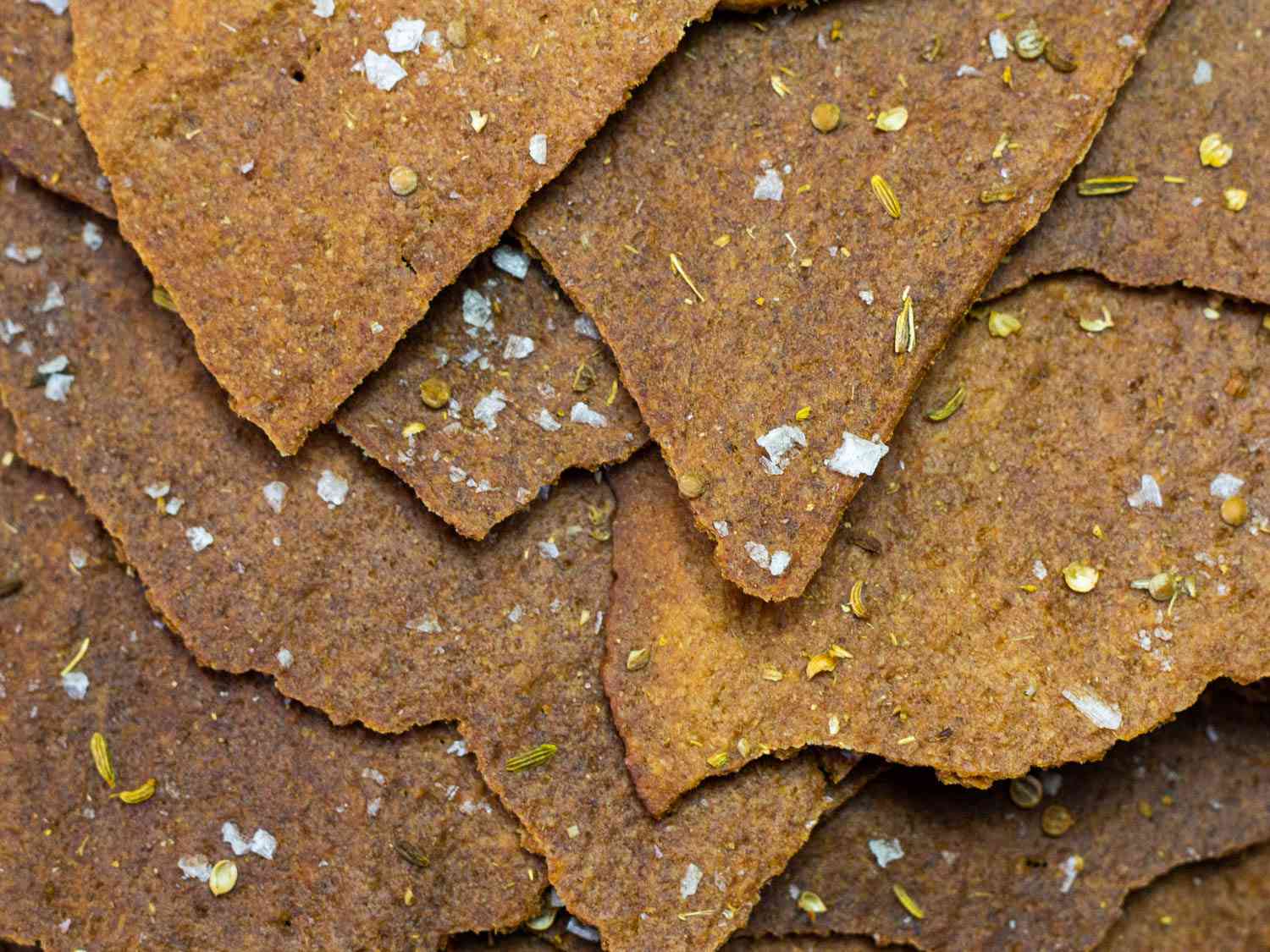 Sourdough Rye Crackers With Coriander and Fennel Recipe Image