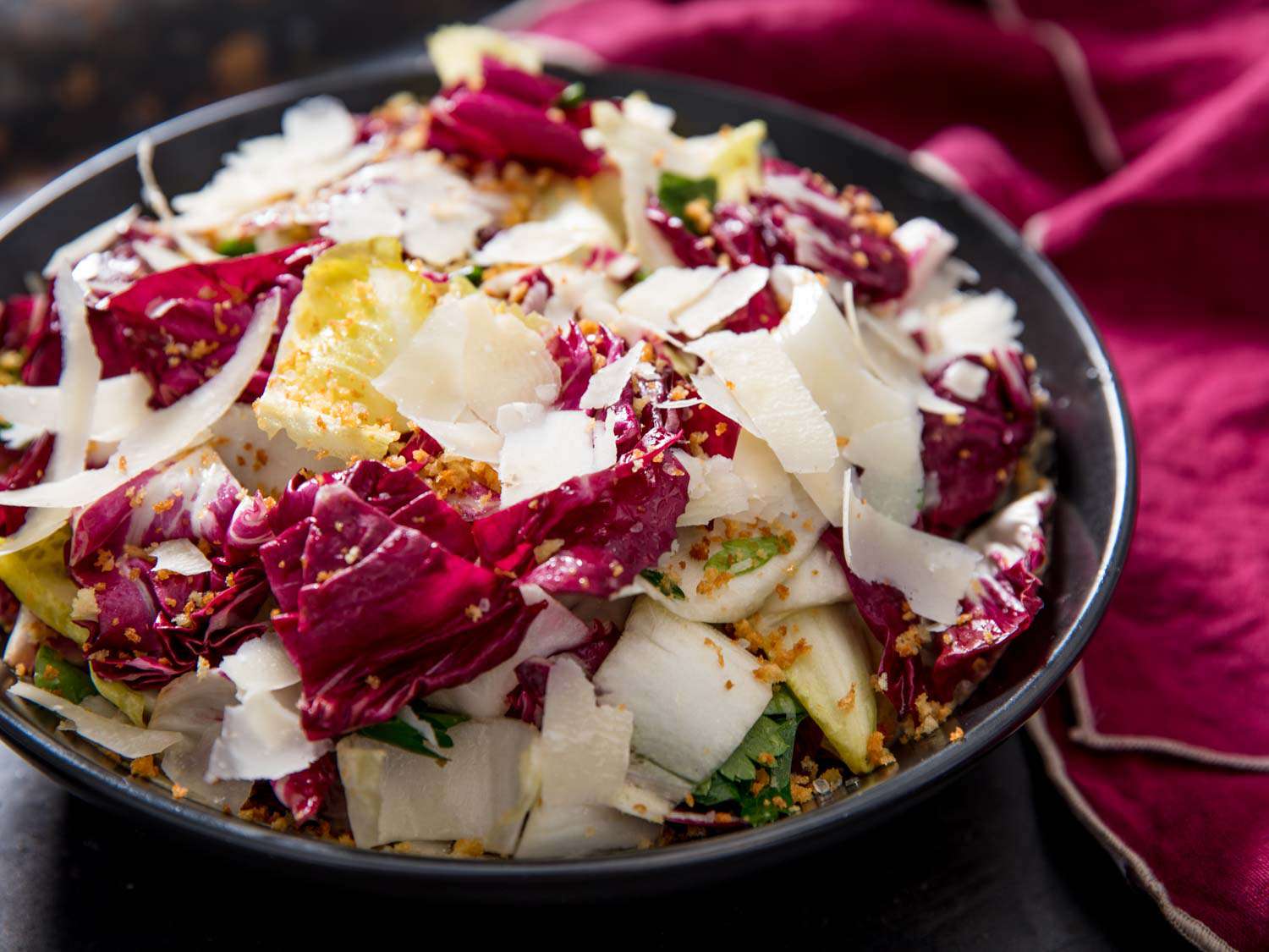 Radicchio, Endive, and Anchovy Salad Recipe Image