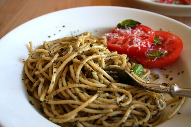 Eat for Eight Bucks: Pumpkin Seed Pesto Recipe Image