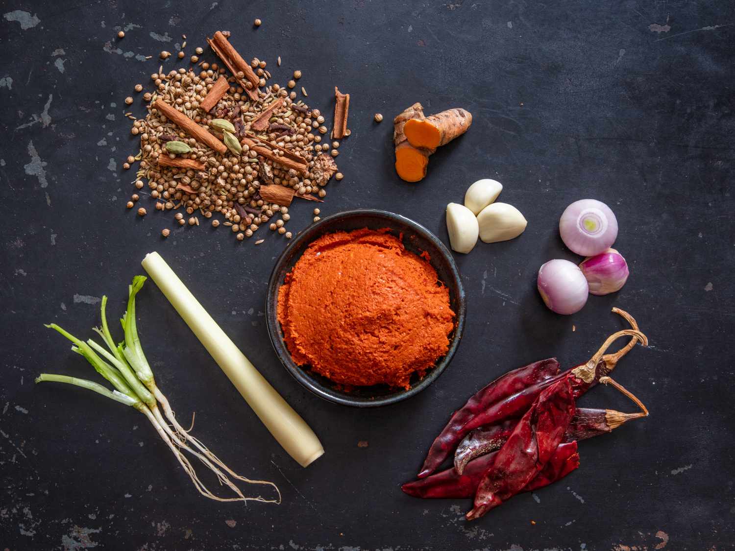 Prik Gaeng Garee (Thai Yellow Curry Paste) Recipe Image