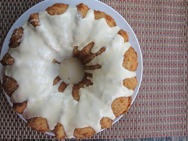 Rum Glazed Banana Bundt Cake Recipe Image