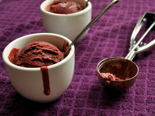 Scooped: Roasted Beet and Dark Chocolate Ice Cream Recipe Image