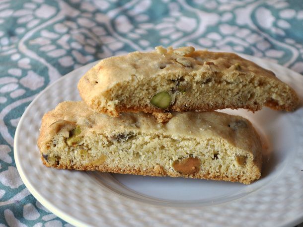 Olive Oil Pistachio Biscotti Recipe Image