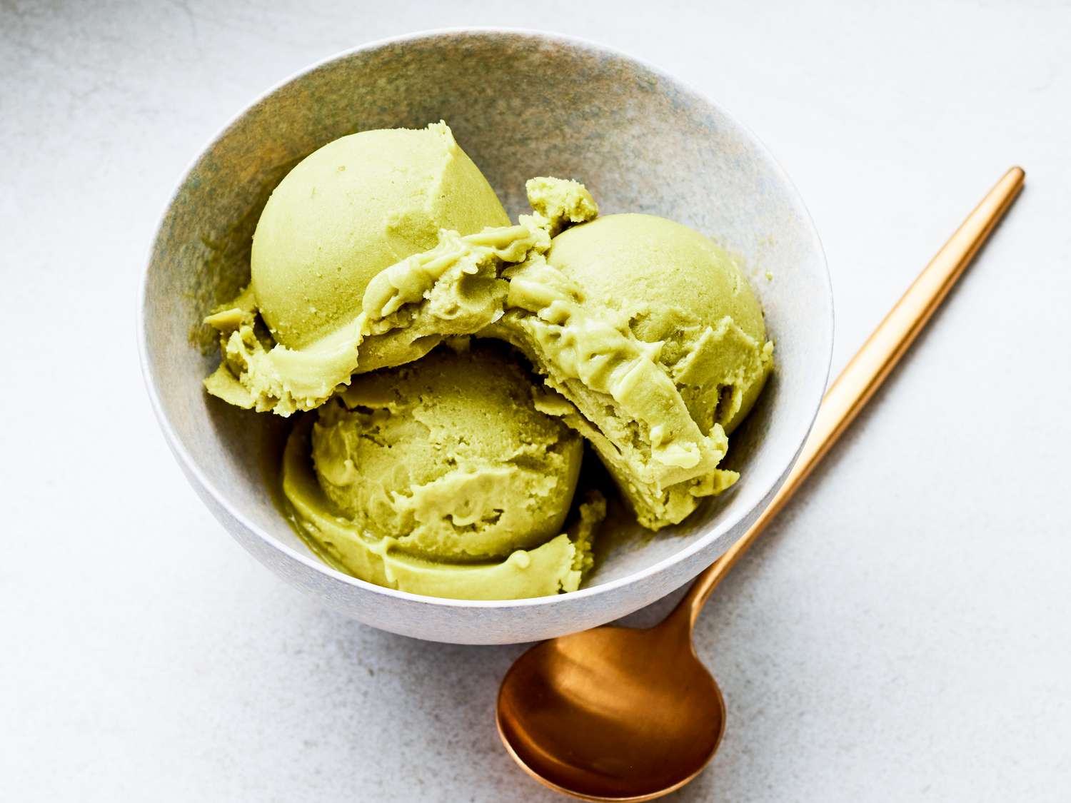 Vegan Avocado Lime Ice Cream Recipe Image