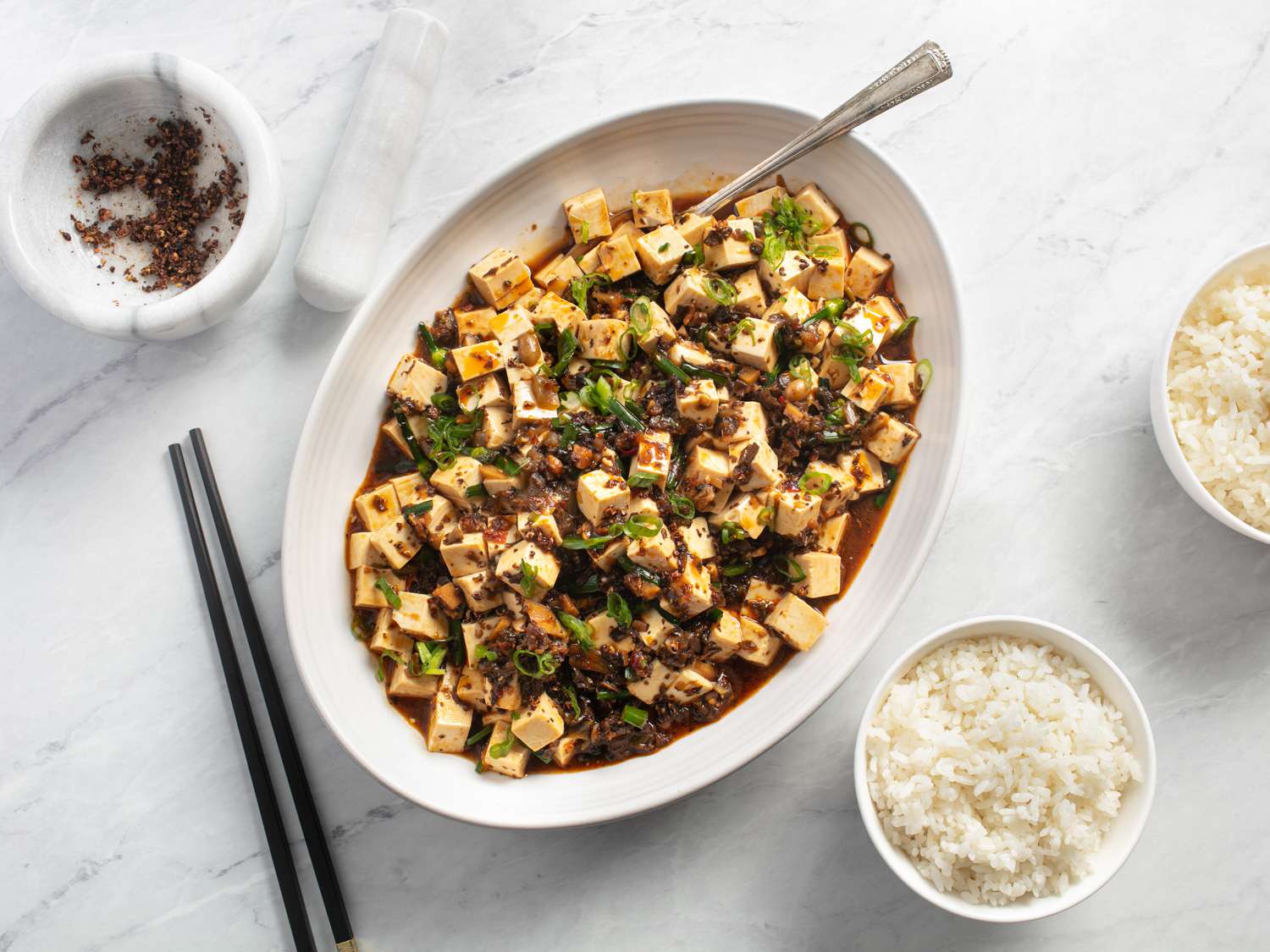 The Best Vegan Mapo Tofu Recipe Image