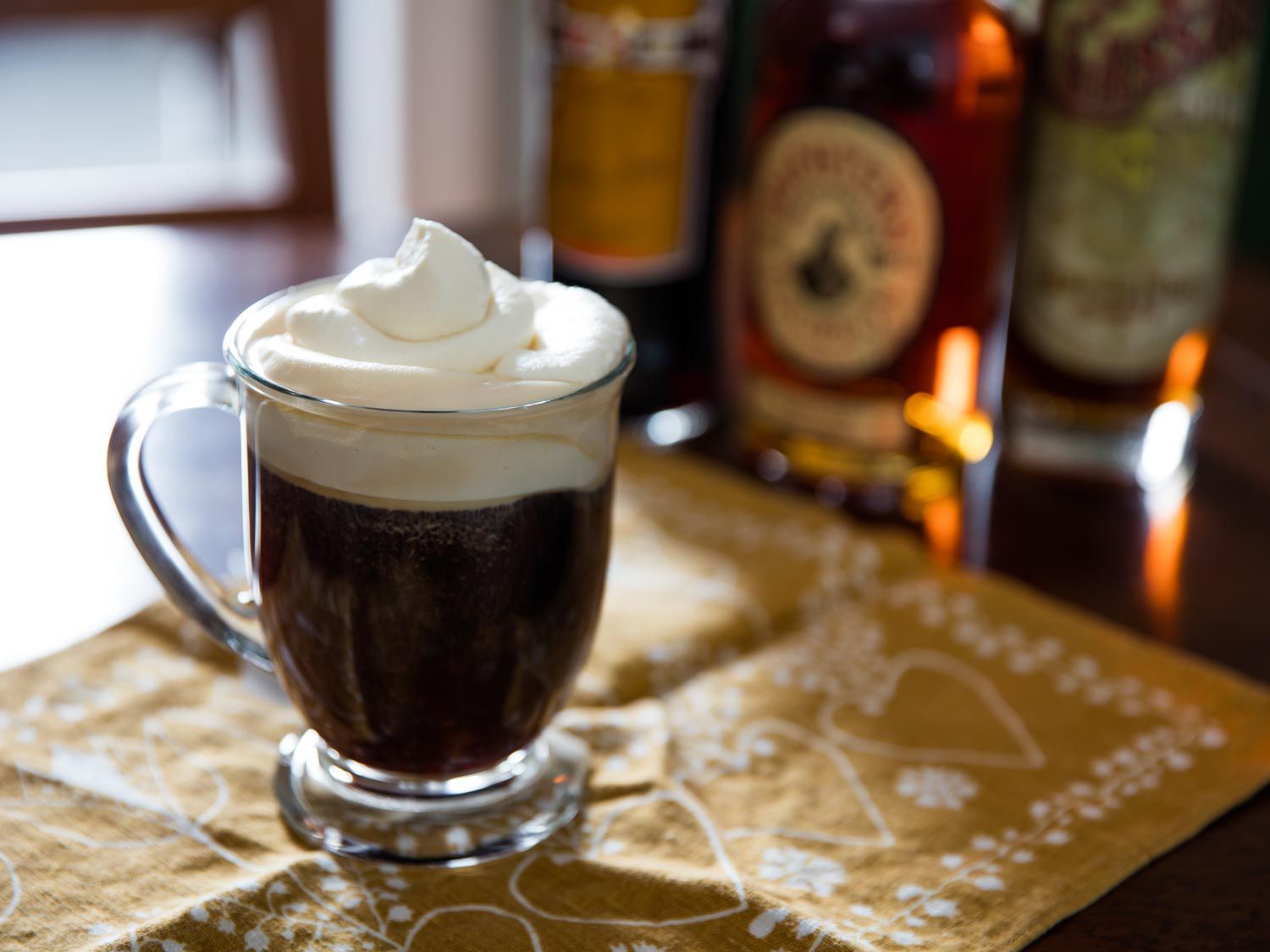 Bittersweet Amaro- and Whiskey-Spiked Coffee Recipe Image