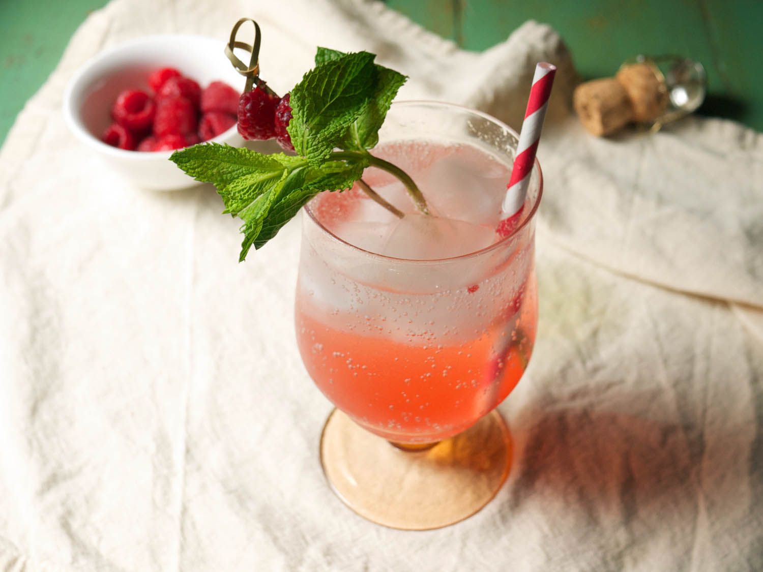 Raspberry Spritz Recipe Image