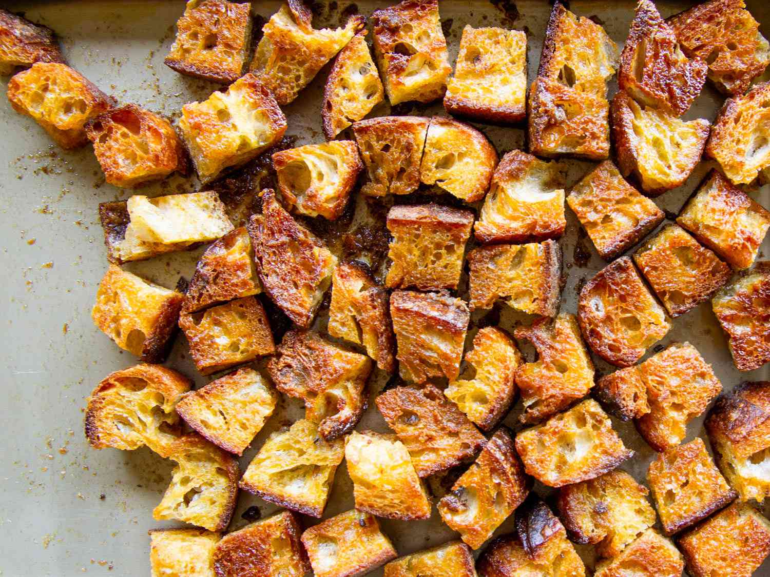 Sourdough Anchovy Croutons Recipe Image